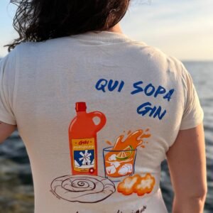 Camiseta mujer 100% algodón "Gin"